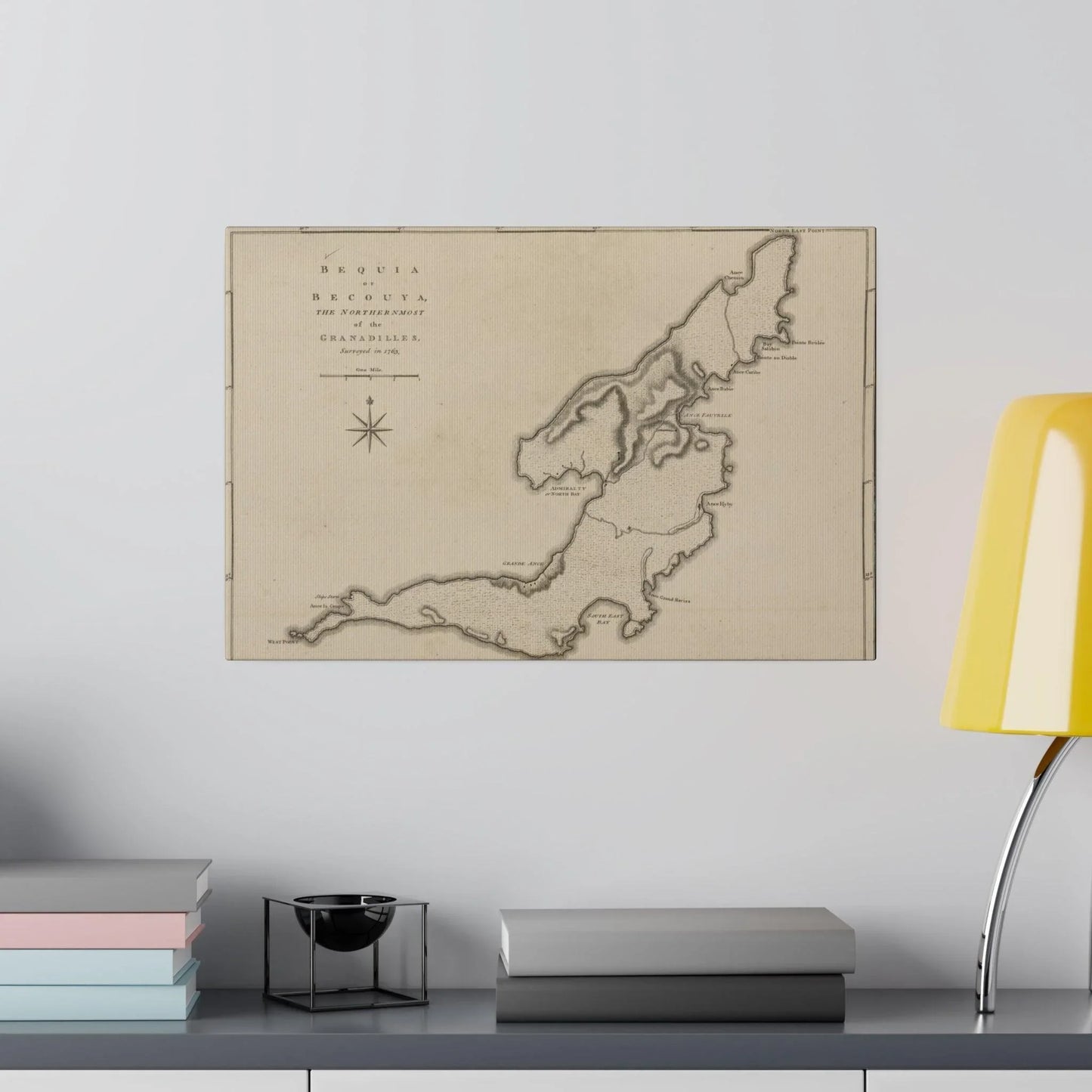 Close-up of the textured woven canvas material showcasing subtle fabric weave and natural color variations of the Bequi or