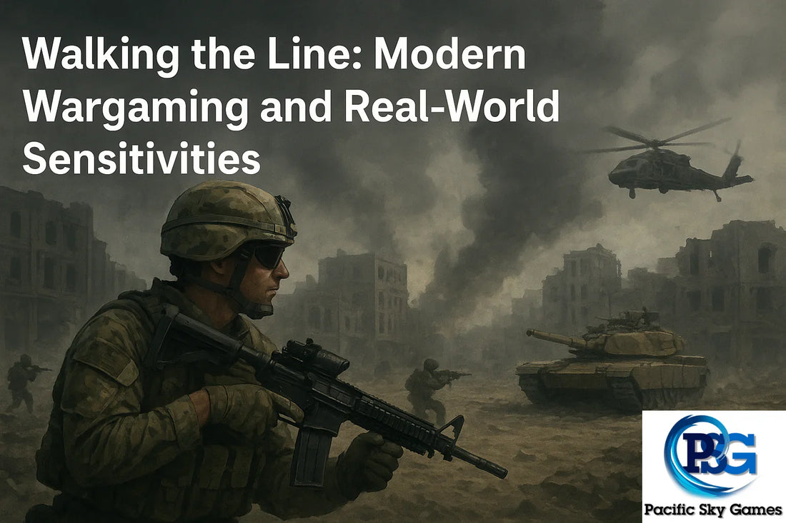 Walking the Line: Modern Wargaming and Real-World Sensitivities