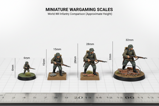 Miniature Figure Scales Guide for Wargaming: Choosing the Perfect Size for Your Battle Scenarios