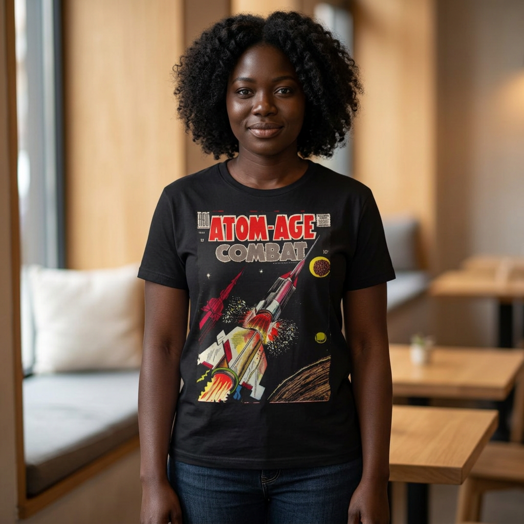 Graphic Tees - Vintage Comics - Atomic Age - Pacific Sky Games