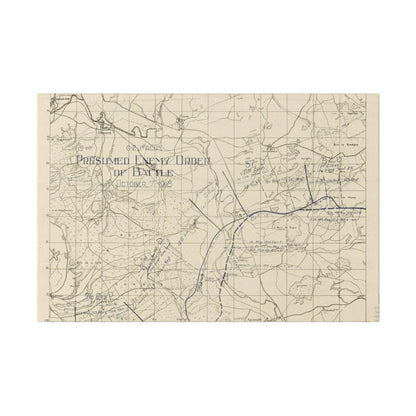 Sommerance Region, Presumed Enemy Order of Battle, October 7, 1918 - Pacific Sky Games