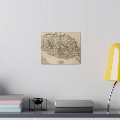 Close-up of Grenada canvas fabric’s textured surface showcasing subtle weave patterns and rich color variations from this