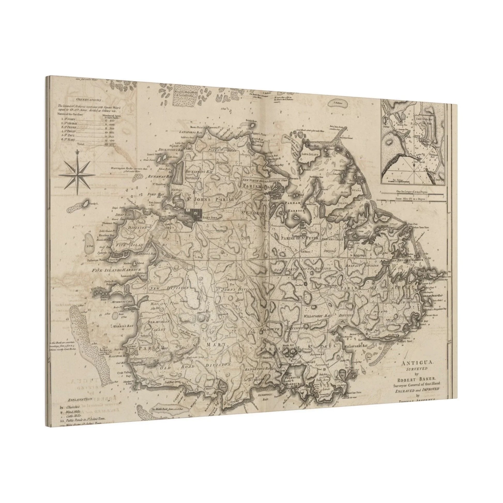 Close-up of Antigua canvas fabric showing textured weave and vibrant blue color detail at the corner seam.