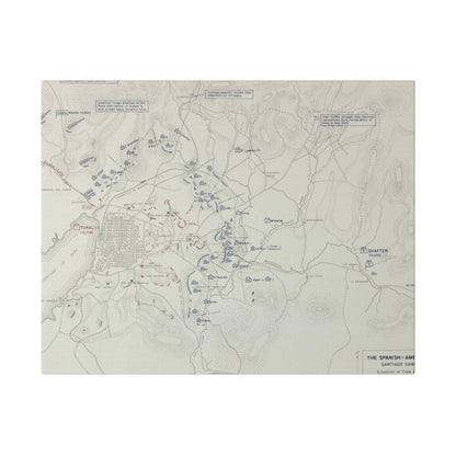 Spanish-American War, Santiago Campaign, Surrender of Santiago 14 July 1898 - Pacific Sky Games