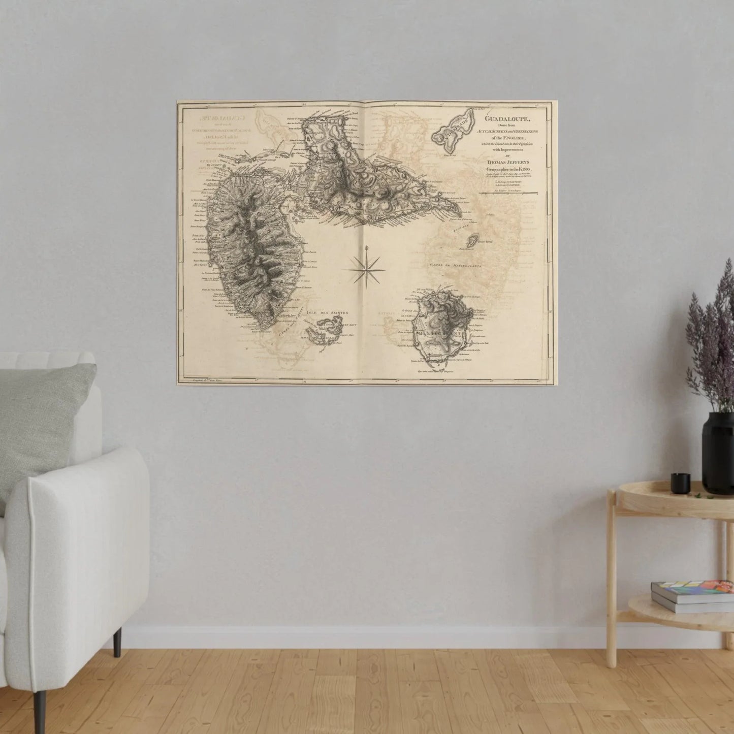 Close-up of Guadalupe canvas fabric showing textured weave and subtle color variations from a slight diagonal angle.