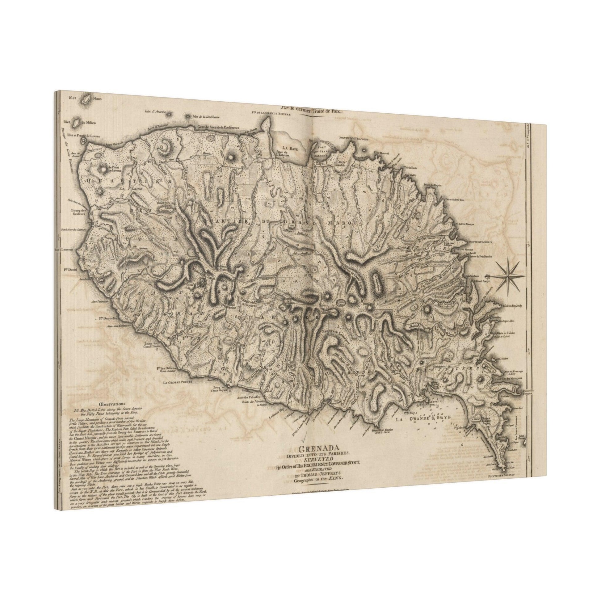 Close-up of the Grenada canvas texture highlighting vibrant color fibers and detailed brushstroke finish at a slight