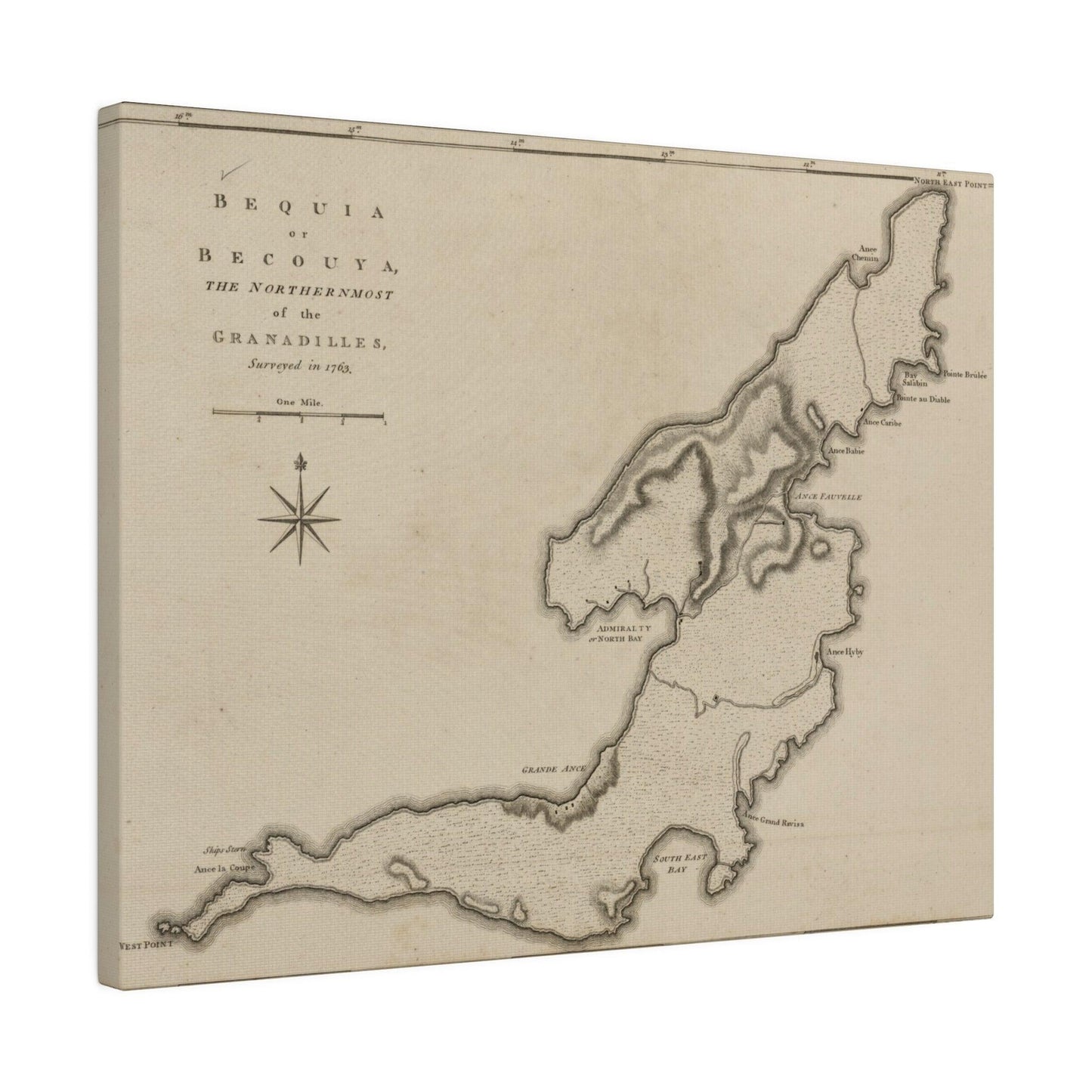 Close-up of textured canvas material showing natural fibers and uneven weave in warm beige tone