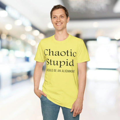 Close-up of the black unisex softstyle fabric highlighting the smooth matte finish and subtle stitching detail at the hem