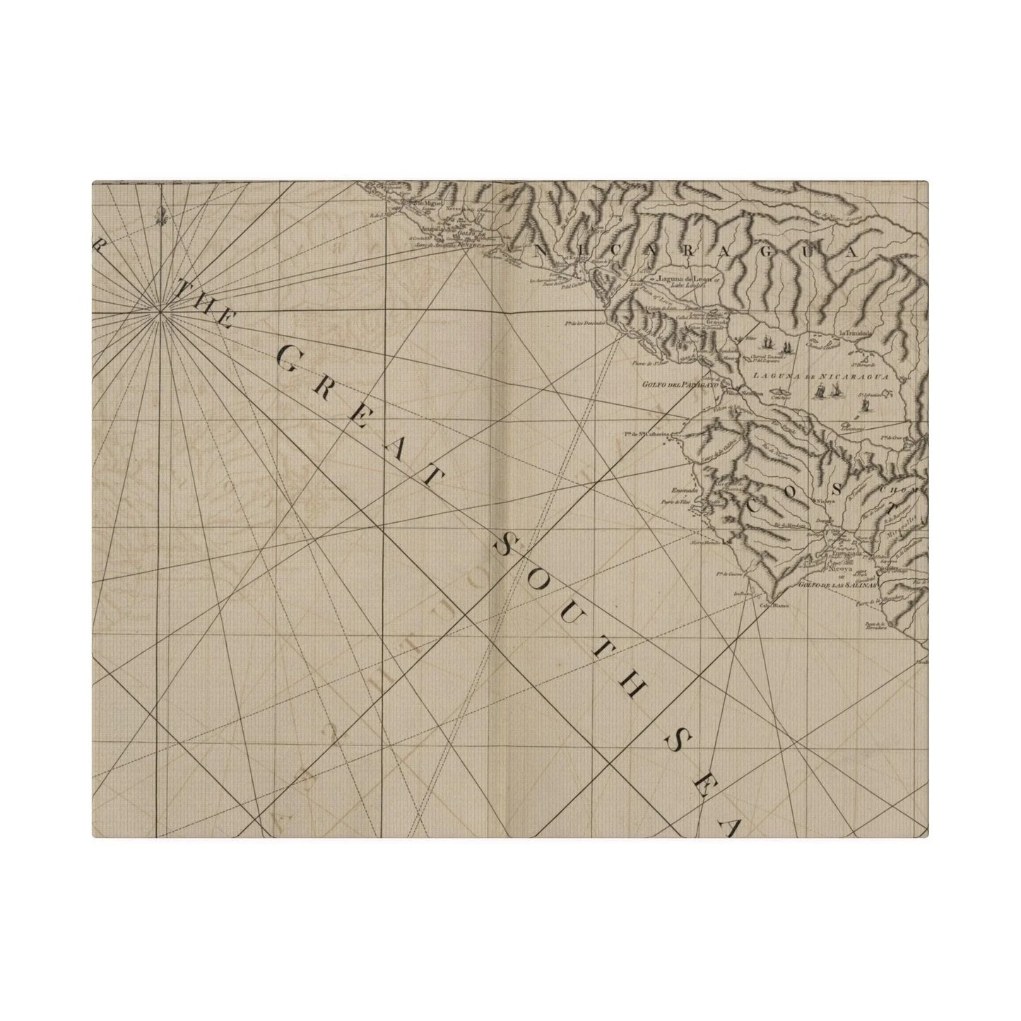 Provinces of Costa Rica and Nicaragua, with the Lagunas - Pacific Sky Games