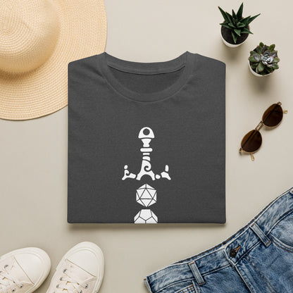 Dice Sword White - Unisex Softstyle T-Shirt