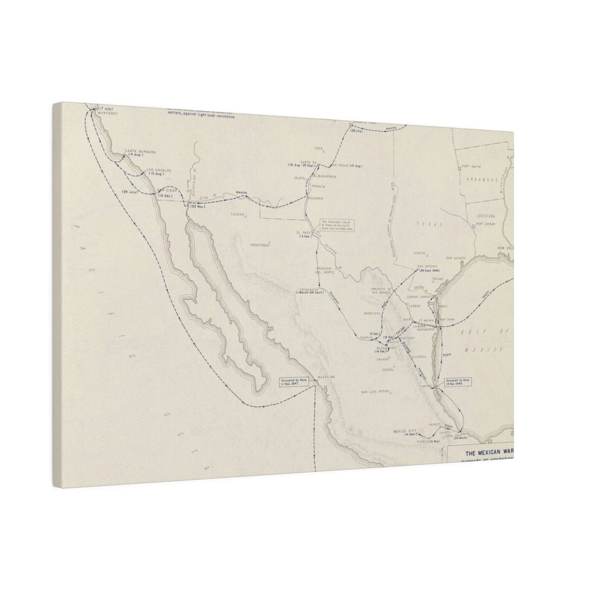 Close-up of distressed canvas material highlighting textured surface and faded color details from a dynamic angle.