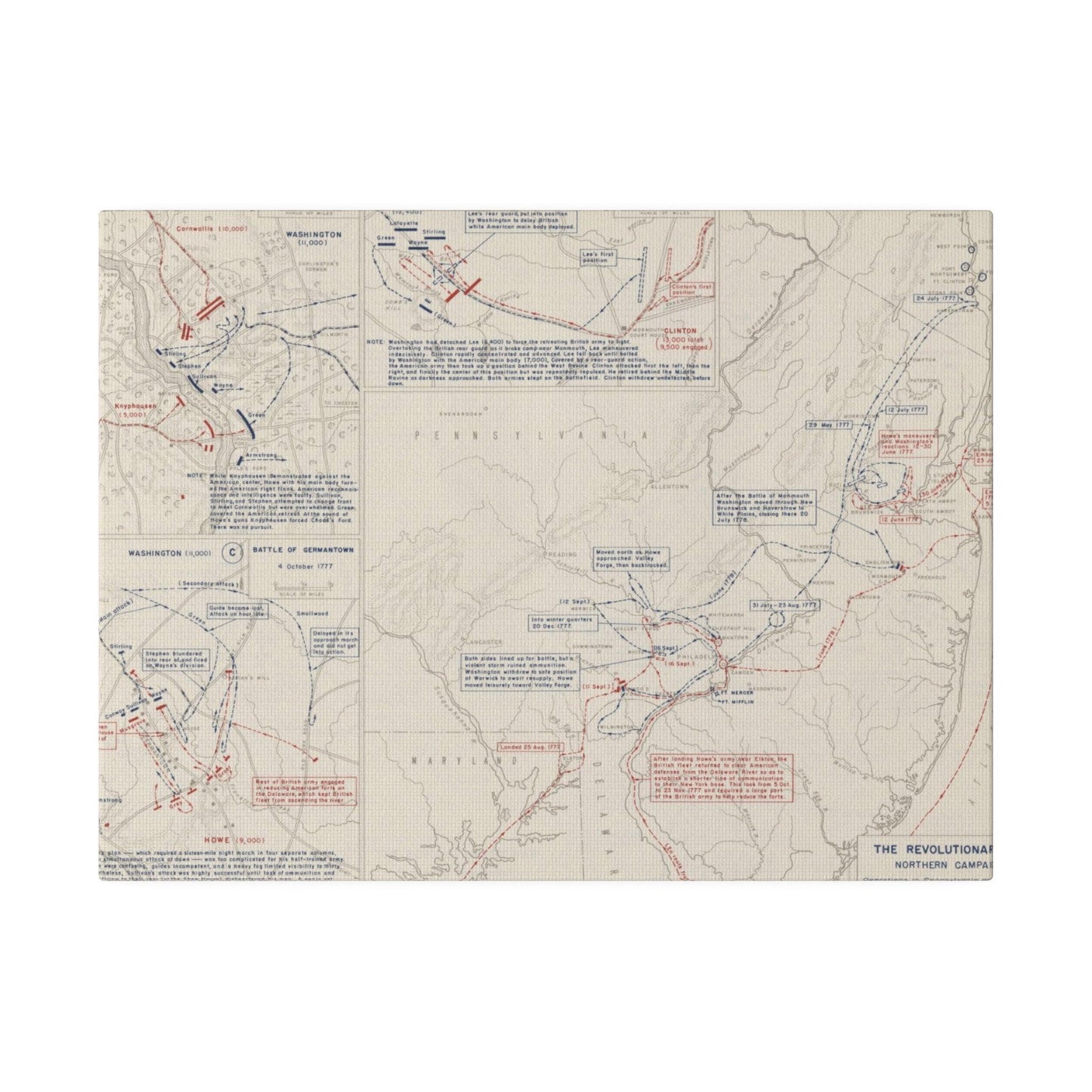 Revolutionary War, Pennsylvania and New Jersey 1777-1778 - Pacific Sky Games