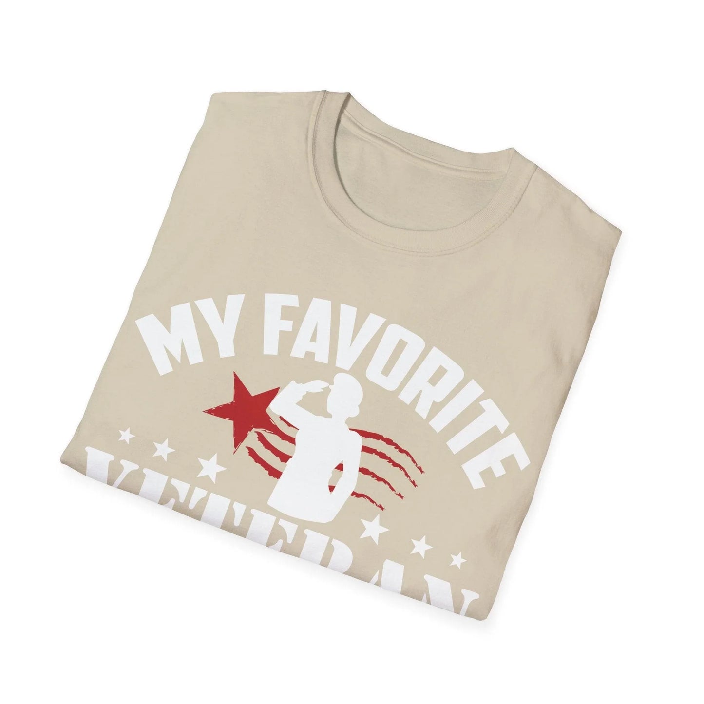 Close-up of the unisex softstyle fabric displaying a relaxed fit and deep navy color, highlighting smooth texture and