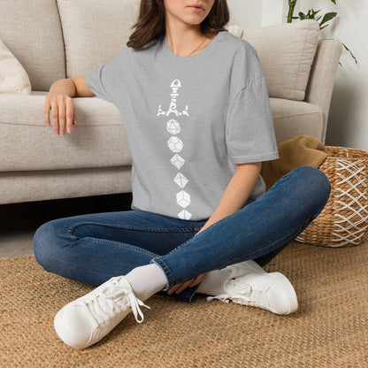 Dice Sword White - Unisex Softstyle T-Shirt