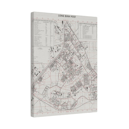 Close-up of textured canvas surface and subtle color variations highlighting the vintage Vietnam 1972 scene from a low-angle