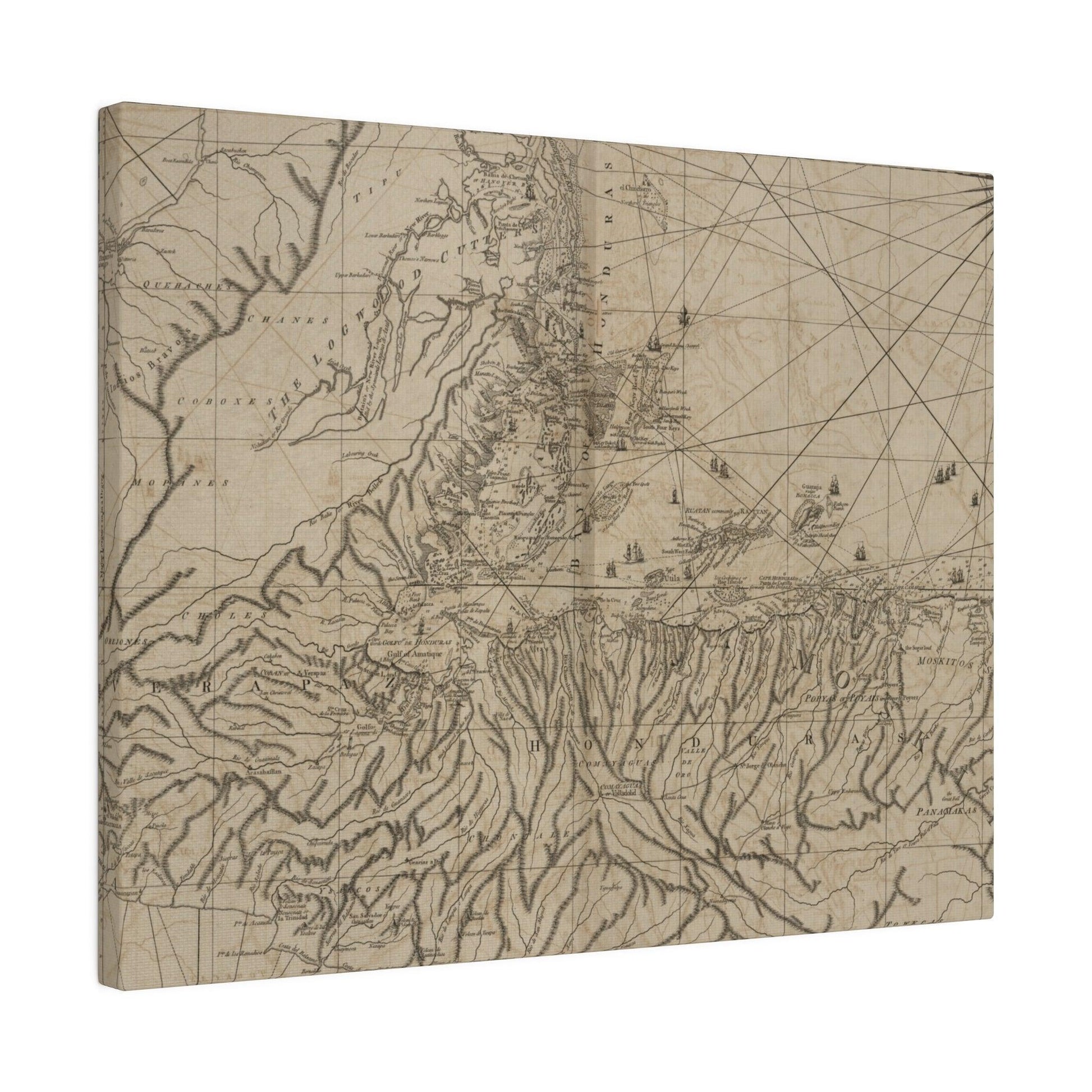 Close-up of the vibrant, textured canvas fabric in warm earthy tones highlighting fine stitching details and matte finish.