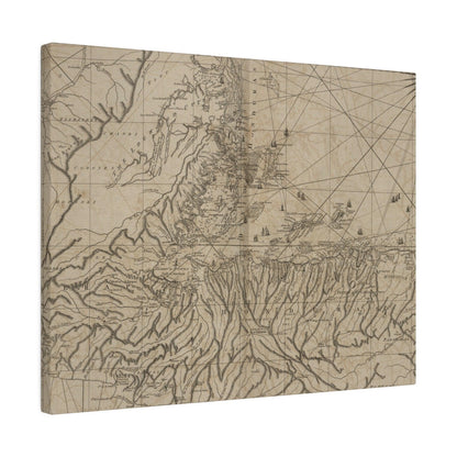 Close-up of the vibrant, textured canvas fabric in warm earthy tones highlighting fine stitching details and matte finish.