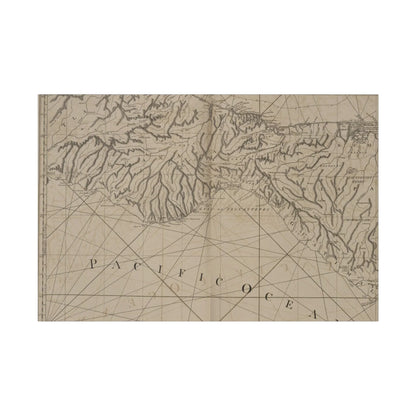 Close-up of the textured canvas surface highlighting subtle brushstroke details and warm earth-tone coloration.