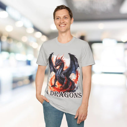 Close-up of the unisex soft pink fabric showing subtle texture and fine ribbed neckline detail from a slightly elevated