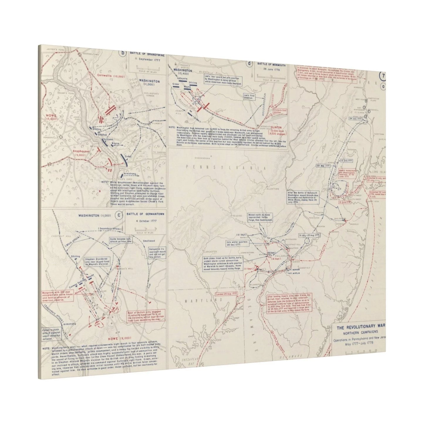 Revolutionary War, Pennsylvania and New Jersey 1777-1778 - Pacific Sky Games