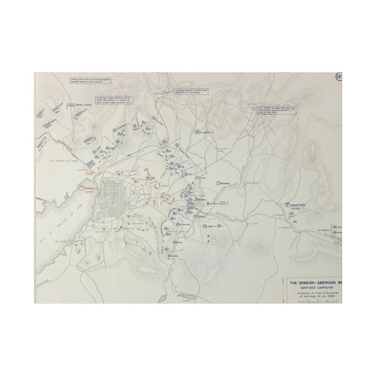 Spanish-American War, Santiago Campaign, Surrender of Santiago 14 July 1898 - Pacific Sky Games