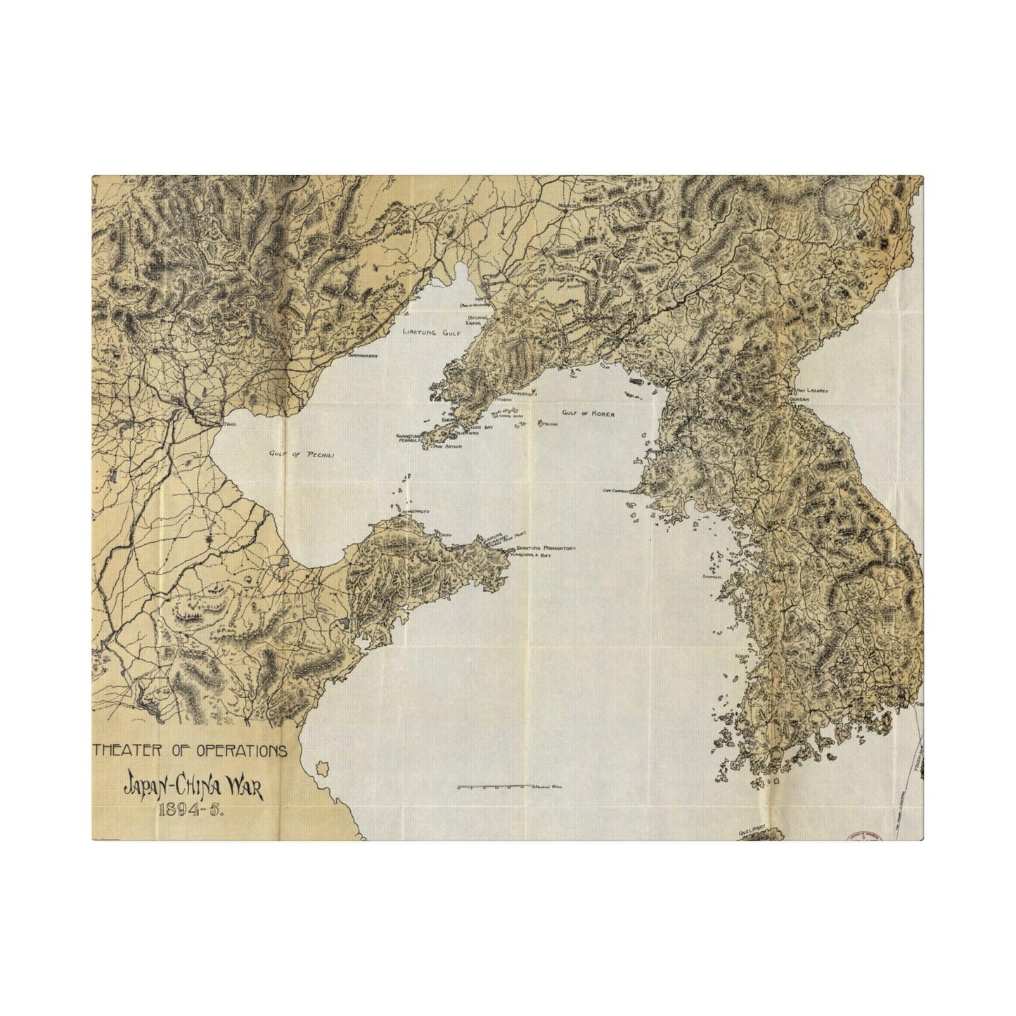 Theater of Operations, Japan-China War, 1894-95 - Pacific Sky Games