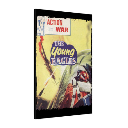 Close-up of the Action War #15 comic cover detail highlighting vibrant colors and dynamic illustration style