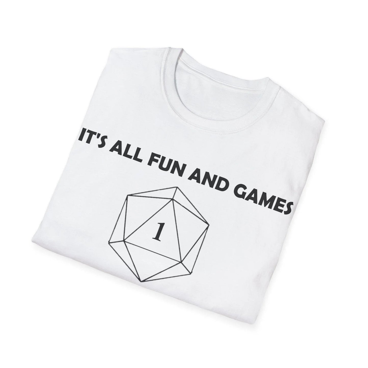 Close-up of the black cotton fabric highlighting the smooth, relaxed fit neckline and subtle stitching detail on the unisex