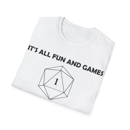 Close-up of the black cotton fabric highlighting the smooth, relaxed fit neckline and subtle stitching detail on the unisex