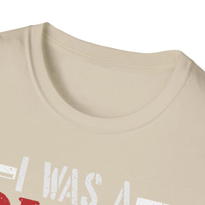 Close-up of the unisex softstyle T-shirt’s collar and shoulder seam in rich black fabric showcasing smooth stitching and