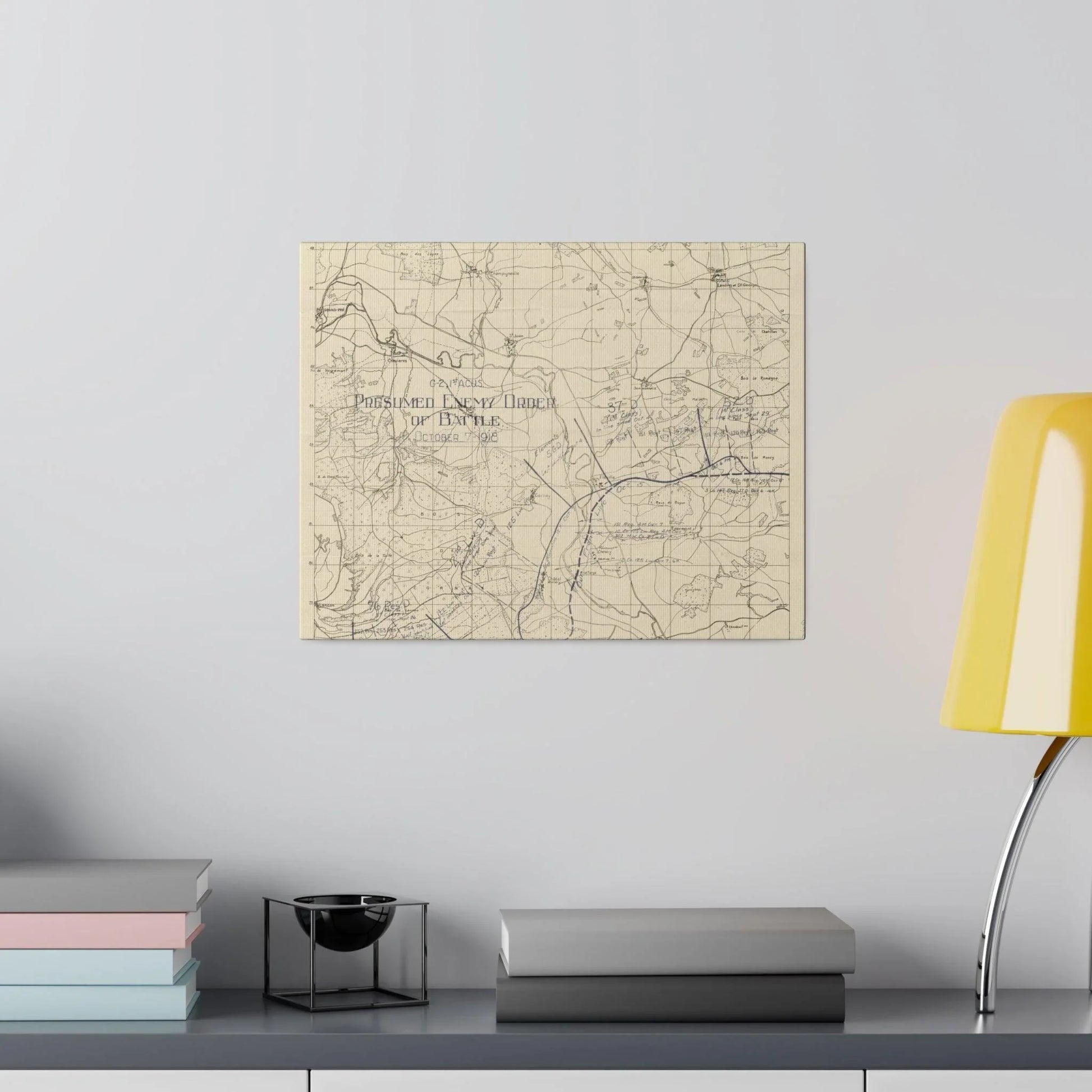 Sommerance Region, Presumed Enemy Order of Battle, October 7, 1918 - Pacific Sky Games