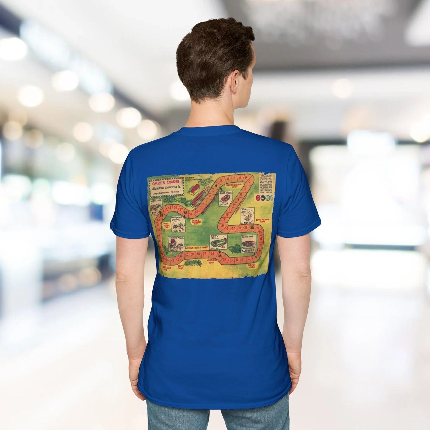 Close-up of the Jet Black No.5 T-Shirt’s sewn neckline detail showcasing smooth stitching and fabric edge finish