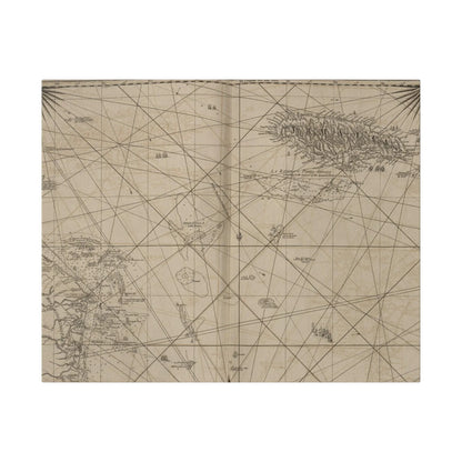 Detailed aerial view highlighting vibrant Caribbean coastal waters and lush greenery along Jamaica and Cape Gracias a Rios