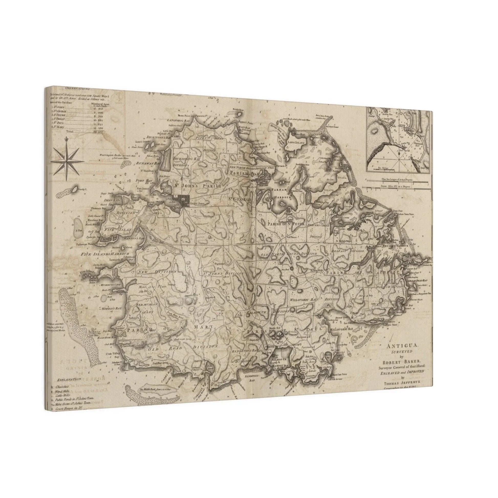 Close-up of the Antigua canvas fabric displaying textured weave and subtle color variations at a diagonal angle