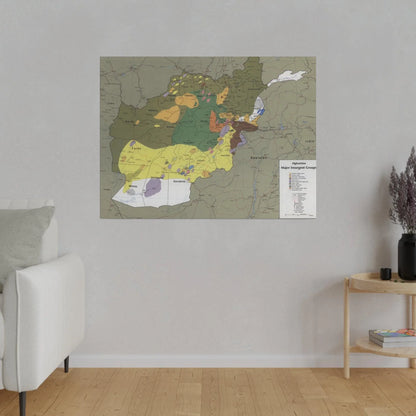 Close-up of textured canvas surface showcasing faded color details and subtle brushstroke patterns from a top-down