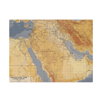 Operation Desert Storm Planning Graphic - Pacific Sky Games