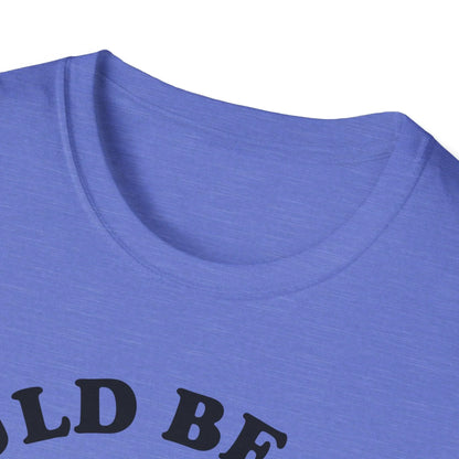 Close-up of the black unisex softstyle T-shirt’s smooth fabric texture and subtle stitching detail at the sleeve hem.