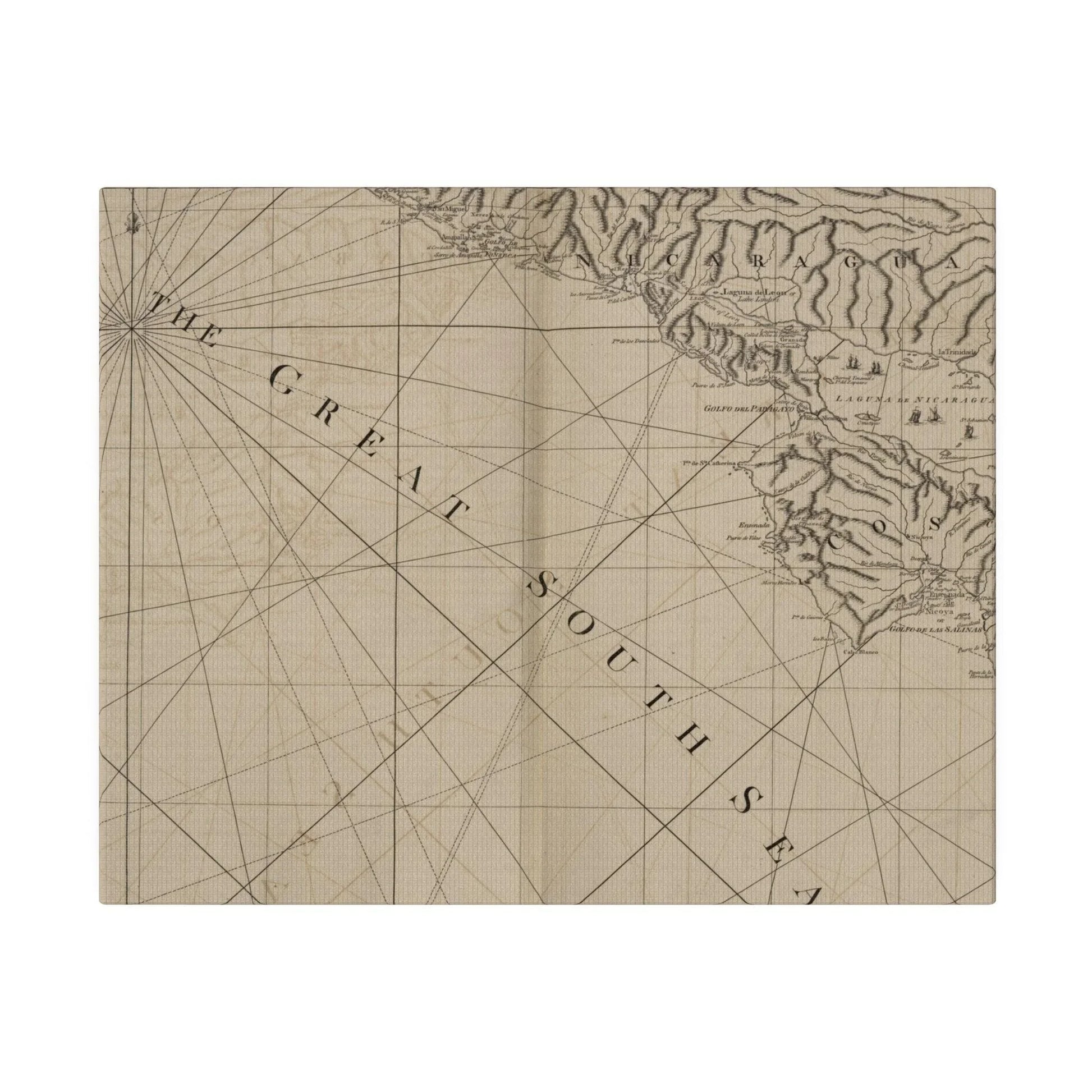 Provinces of Costa Rica and Nicaragua, with the Lagunas - Pacific Sky Games