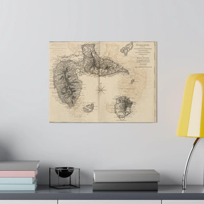 Close-up of textured canvas material showing subtle weave details and natural fiber tones from a top-down perspective.