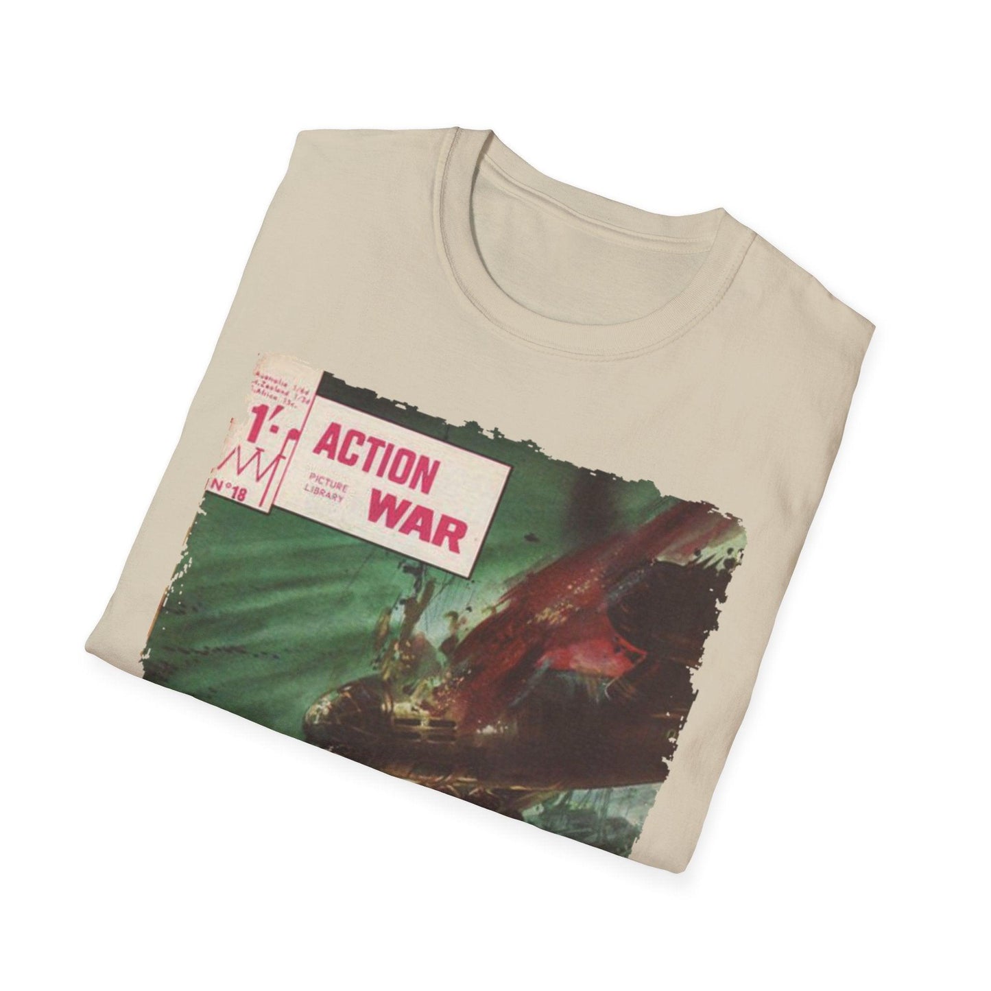 Close-up of the charcoal gray fabric showing the soft, smooth texture and subtle heather pattern of the unisex relaxed-fit