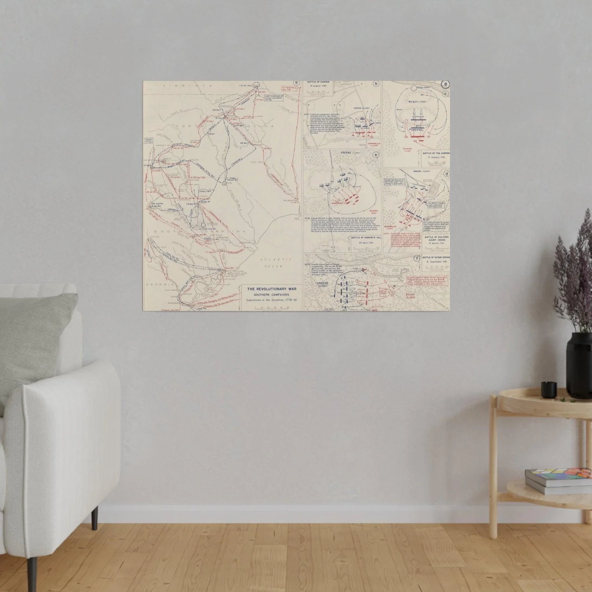 Revolutionary War, Carolinas 1778-1781 - Pacific Sky Games