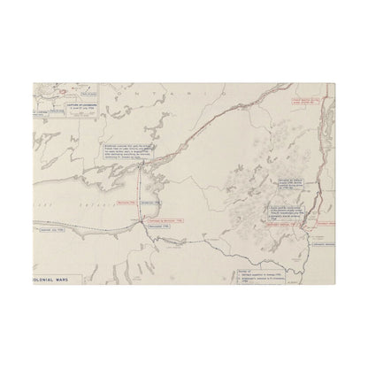 Close-up of textured canvas surface highlighting detailed brushstroke patterns and subtle color variations in the Colonial