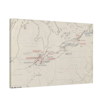 War of 1812, Operations In The North 1812-1814 - Pacific Sky Games