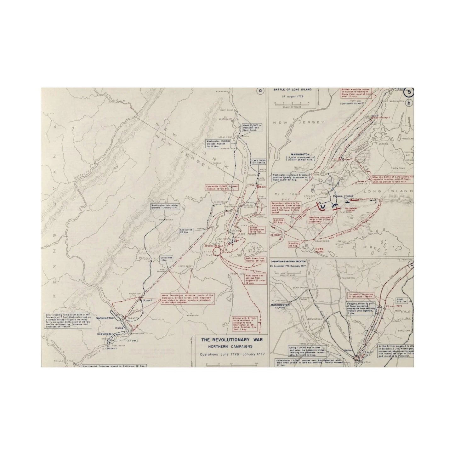 Revolutionary War, New York and Trenton 1776-1777 - Pacific Sky Games