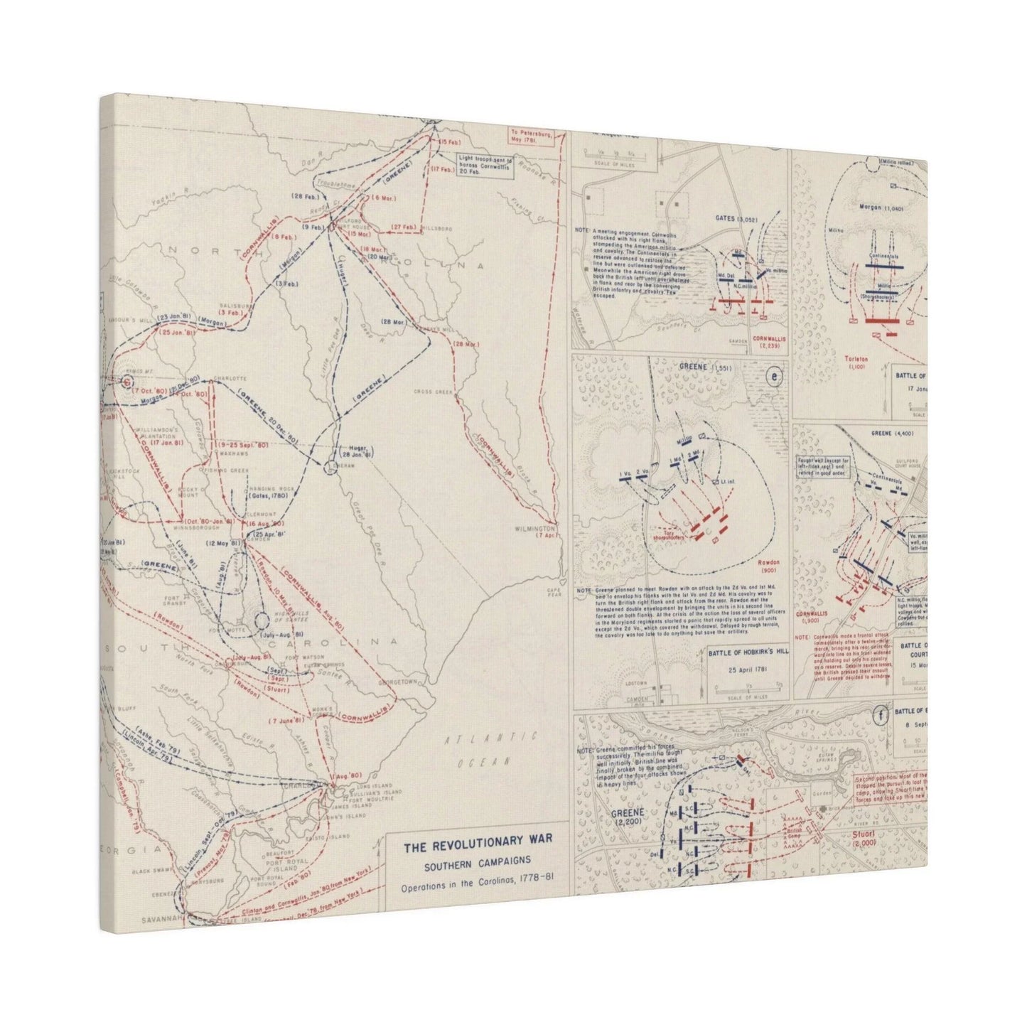 Revolutionary War, Carolinas 1778-1781 - Pacific Sky Games