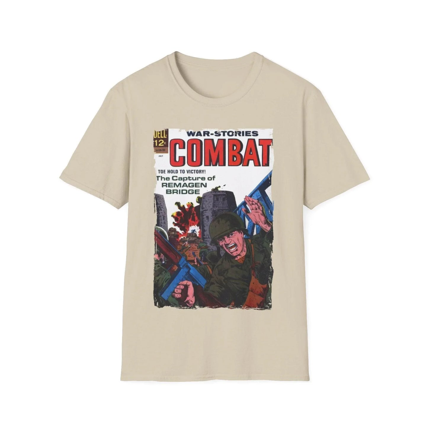 Close-up of the soft heather gray fabric showcasing subtle texture and relaxed fit collar detail from the front neckline.