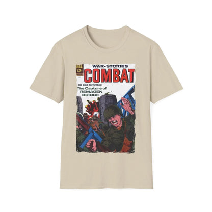 Close-up of the soft heather gray fabric showcasing subtle texture and relaxed fit collar detail from the front neckline.