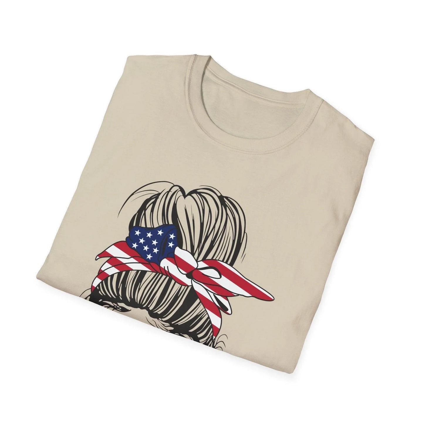 Close-up of the unisex softstyle T-shirt’s fabric weave highlighting the vibrant red color and subtle texture from a front