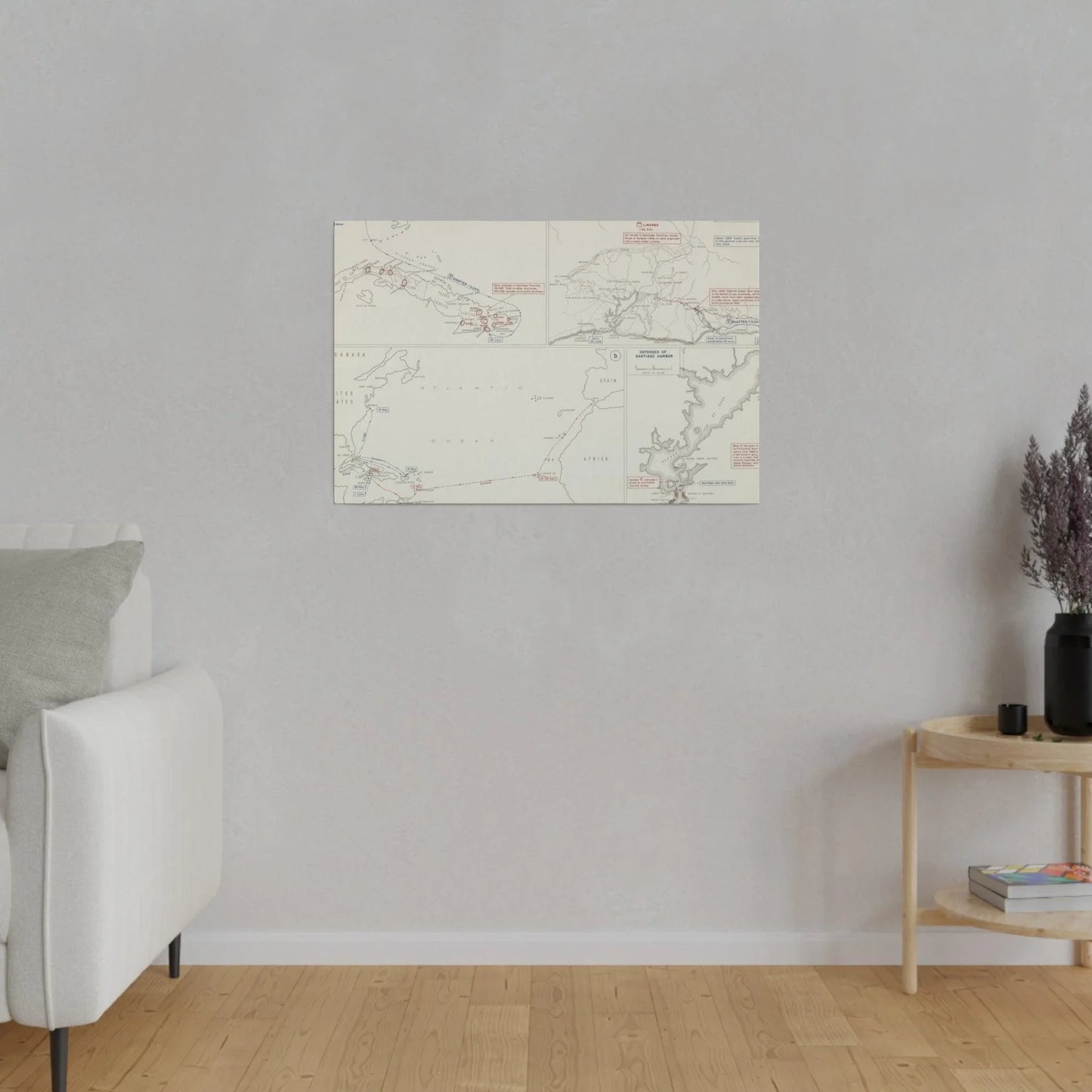 Spanish-American War, Santiago Campaign, Naval Operatoins in the Atlantic Apr-May, Defenses of Santiago Harbor, Spanish Dispositions 20 June, Initial Ops 22-24 June 1898 - Pacific Sky Games