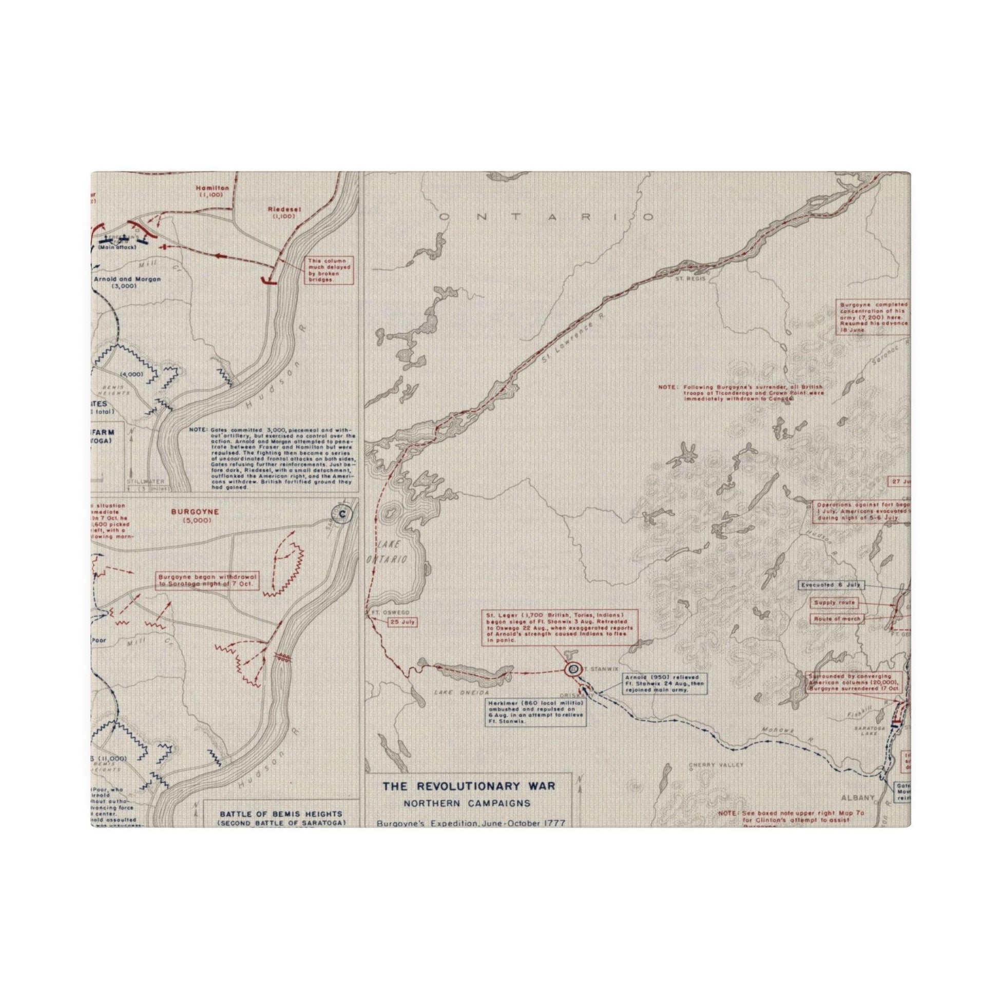 Revolutionary War, Burgoyne's Expedition 1777 - Pacific Sky Games